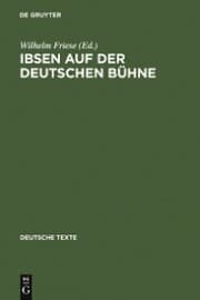 Cover von Ibsen auf der deutschen Bühne