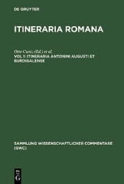 Cover von Itineraria Antonini Augusti et Burdigalense
