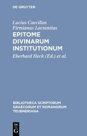 Cover von Epitome divinarum institutionum