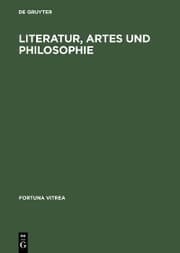Cover von Literatur, Artes und Philosophie
