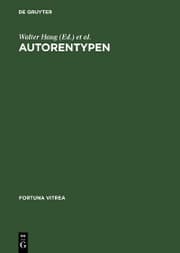 Cover von Autorentypen
