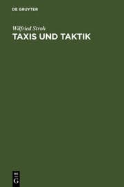 Cover von Taxis und Taktik