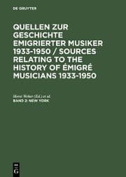 Cover von New York