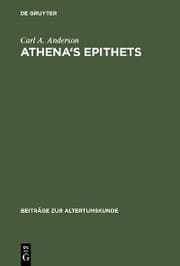 Cover von Athena's Epithets