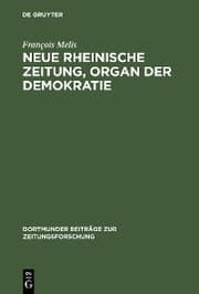 Cover von Neue Rheinische Zeitung, Organ der Demokratie