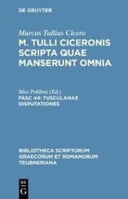 Cover von Tusculanae disputationes