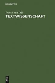 Cover von Textwissenschaft