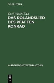 Cover von Das Rolandslied des Pfaffen Konrad