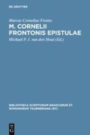 Cover von M. Cornelii Frontonis epistulae