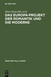 Cover von Das Europa-Projekt der Romantik und die Moderne