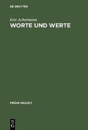 Cover von Worte und Werte
