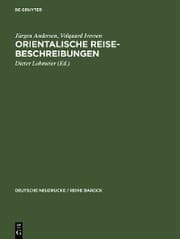 Cover von Orientalische Reise-Beschreibungen