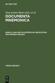 Cover von Das enzyklopädische Gedächtnis der Frühen Neuzeit