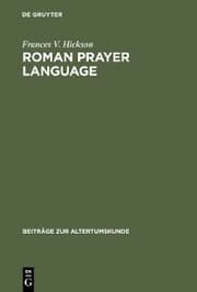 Cover von Roman Prayer Language