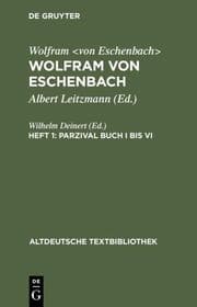 Cover von Parzival Buch I bis VI