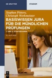 Cover von Basiswissen Jura für die mündlichen Prüfungen