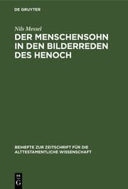 Cover von Der Menschensohn in den Bilderreden des Henoch