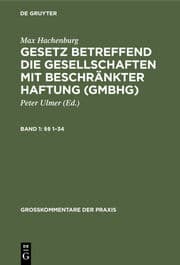 Cover von (§§ 1-34)