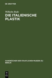 Cover von Die italienische Plastik