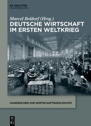 Cover von Deutsche Wirtschaft im Ersten Weltkrieg