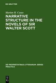 Cover von Narrative structure in the novels of Sir Walter Scott
