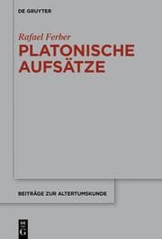 Cover von Platonische Aufsätze