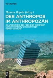 Cover von Der Anthropos im Anthropozän