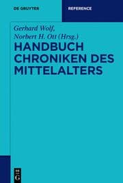Cover von Handbuch Chroniken des Mittelalters