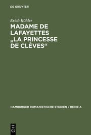 Cover von Madame de Lafayettes 'La Princesse de Clèves'