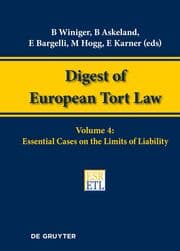Cover von Essential Cases on the Limits of Liability