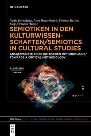 Cover von Semiotiken in den Kulturwissenschaften/Semiotics in Cultural Studies