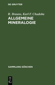 Cover von Allgemeine Mineralogie