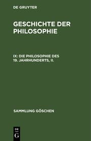 Cover von Geschichte der Philosophie