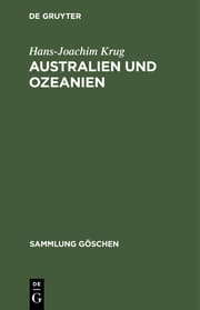 Cover von Australien und Ozeanien