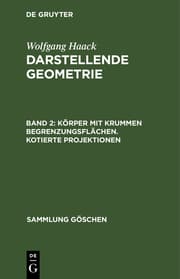 Cover von Körper mit krummen Begrenzungsflächen.Kotierte Projektionen