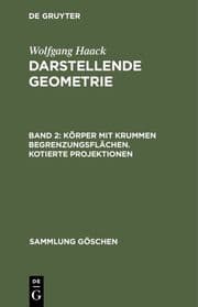 Cover von Körper mit krummen Begrenzungsflächen.Kotierte Projektionen