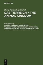 Cover von Krebse, Spinnentiere, Tausendfüßer, Weichtiere, Moostierchen, Armfüßer, Stachelhäuter und Manteltiere