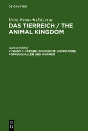 Cover von Urtiere, Schwämme, Nesseltiere, Roppenquallen und Würmer
