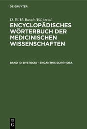 Cover von Dystocia - Encanthis scirrhosa