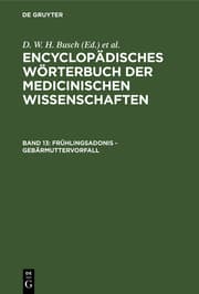 Cover von Frühlingsadonis - Gebärmuttervorfall