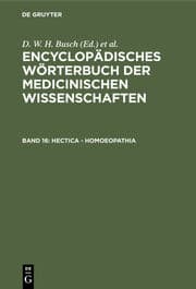 Cover von Hectica - Homoeopathia