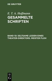 Cover von Seltsame Leiden eines Theater-Direktors.Meister Floh