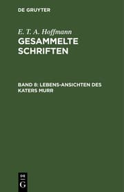 Cover von Lebens-Ansichten des Katers Murr