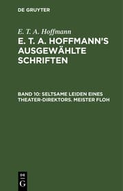 Cover von Seltsame Leiden eines Theater-Direktors.Meister Floh