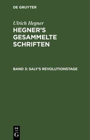 Cover von Saly's Revolutionstage