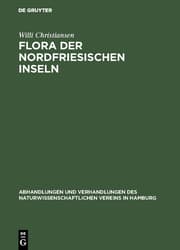 Cover von Flora der Nordfriesischen Inseln