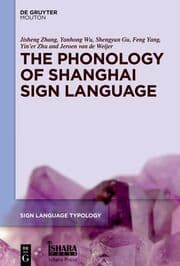 Cover von The Phonology of Shanghai Sign Language