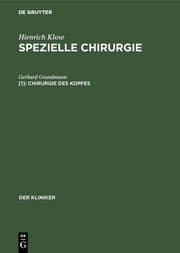 Cover von Chirurgie des Kopfes