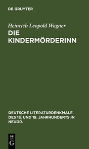 Cover von Die Kindermörderinn