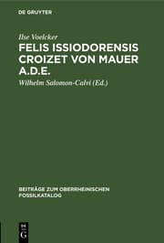 Cover von Felis issiodorensis Croizet von Mauer a.d.E.